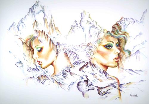 Soy montana, 56 x 76 cm